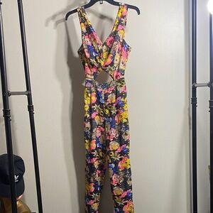 Floral Print Women's Jumpsuit